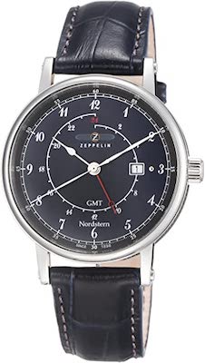 Zeppelin Nordstern Series Swiss Quartz GMT Watch